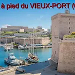 Appartement 5*, Climatisé, avec Terrasse au quartier Le Panier